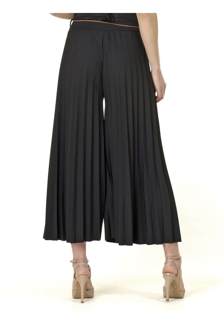 Pantalón Plizado Italiano Negro-6