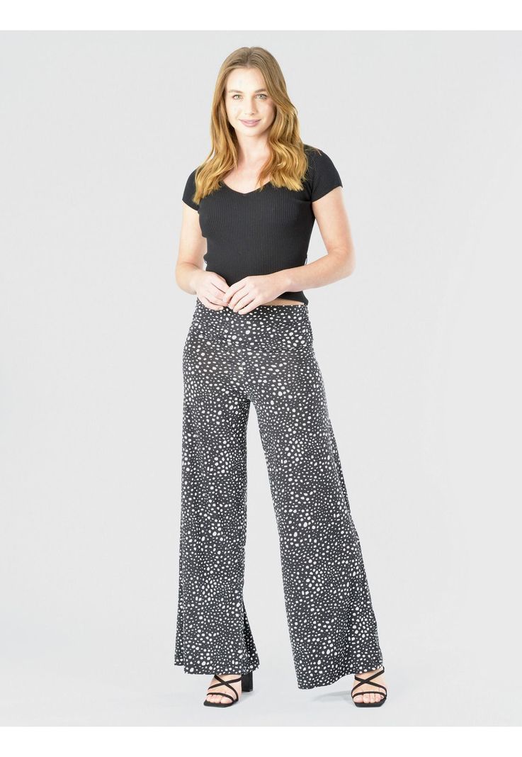 Confección propia nacional|Tamaño Único|Material: Lycra Fría Elasticada|Corte: Pata Ancha|Pretina Elasticada-2