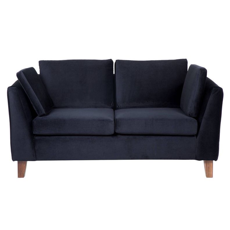 Sofa 2 Cuerpos Estocolmo Negro