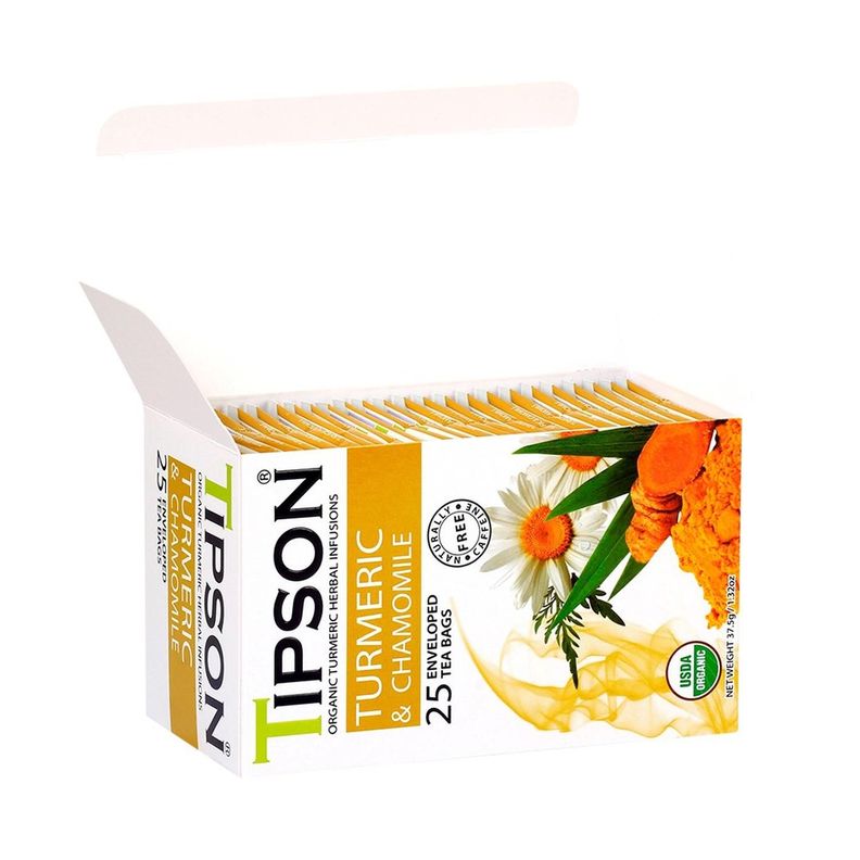 Curcuma Manzanilla 25 Bolsas - Tipson-1