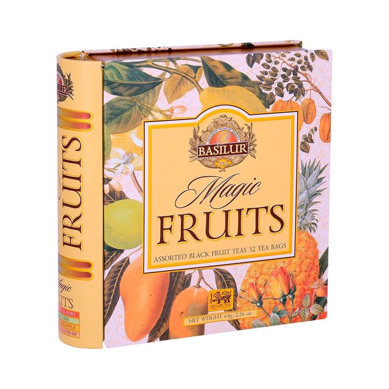 Libro Te Frutas 32 Bolsas - Basilur-0