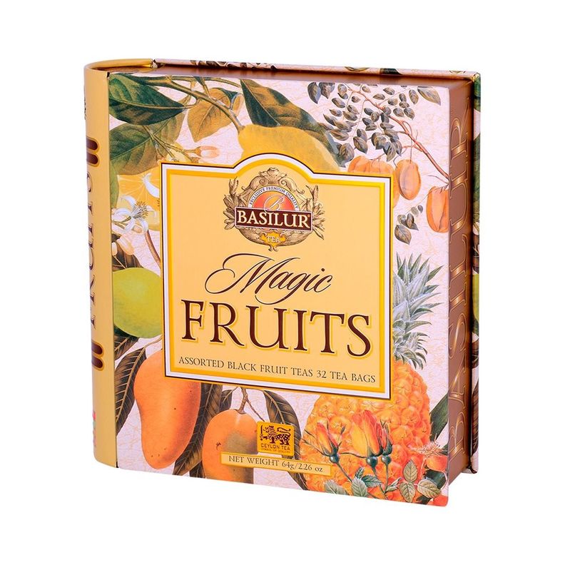 Libro Te Frutas 32 Bolsas - Basilur-1