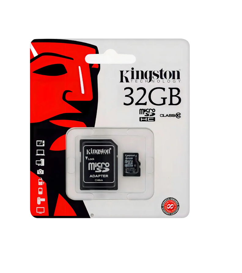 Tarjeta de memoria Kingston SDC4 con adaptador SD 32GB