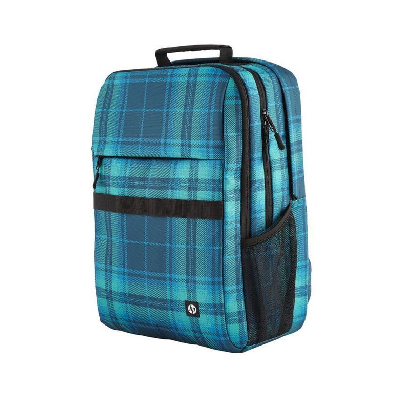 Mochila HP Campus XL Tartan Plaid Backpack-1