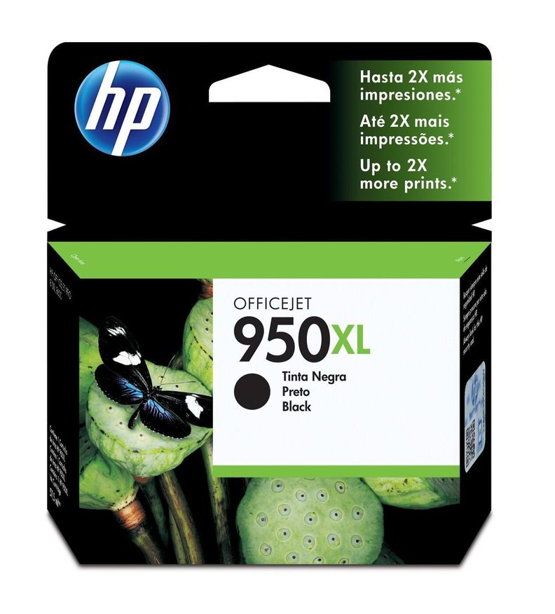 Cartucho de tinta HP 950XL negra Original-0