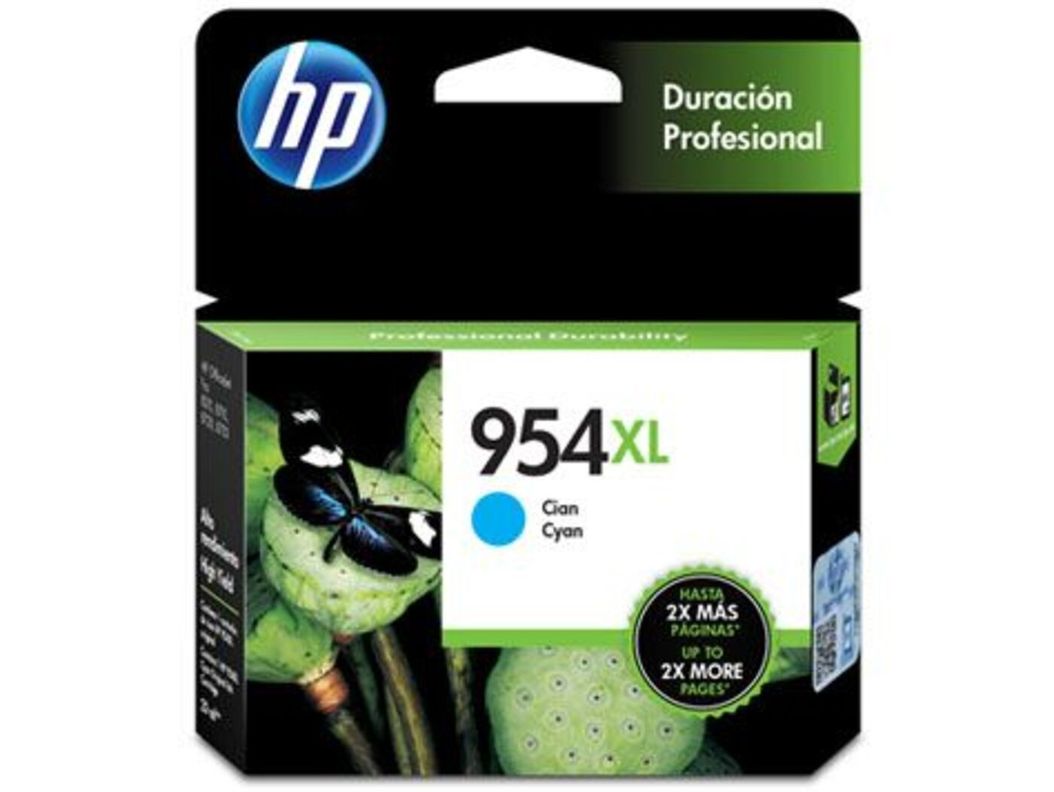 Cartucho de tinta HP 954XL Cian Original-0