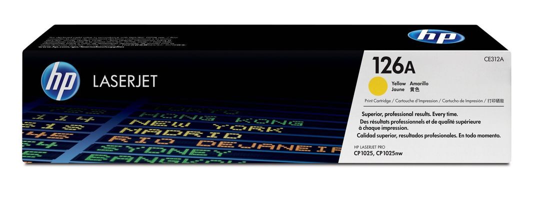 Toner HP 126A Amarillo Laserjet Original-0
