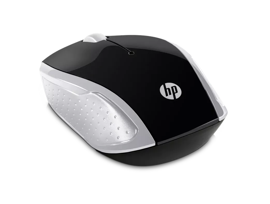 Mouse inalámbrico HP 200 Silver-1