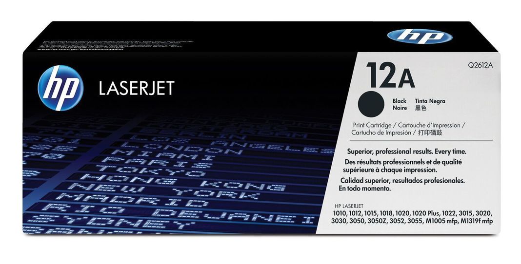 Toner HP 12A Negro Laserjet Original