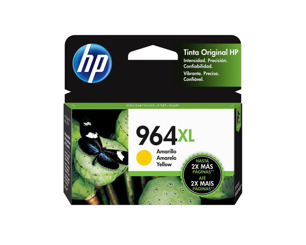Cartucho de tinta HP 964XL amarillo original-0