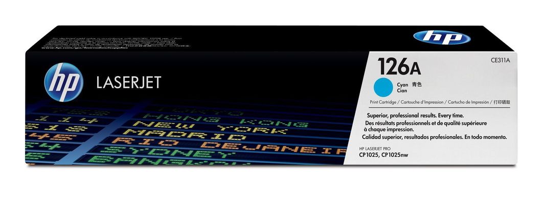 Toner HP 126A Cian Laserjet Original-0