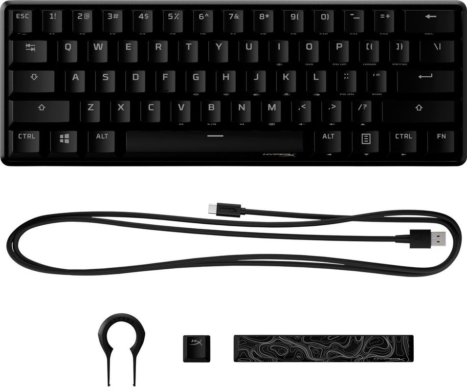 Teclado HyperX gaming Alloy Origins 60-4