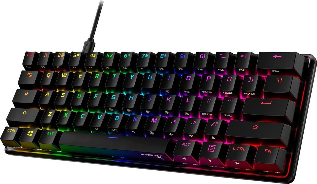 Teclado HyperX gaming Alloy Origins 60-1