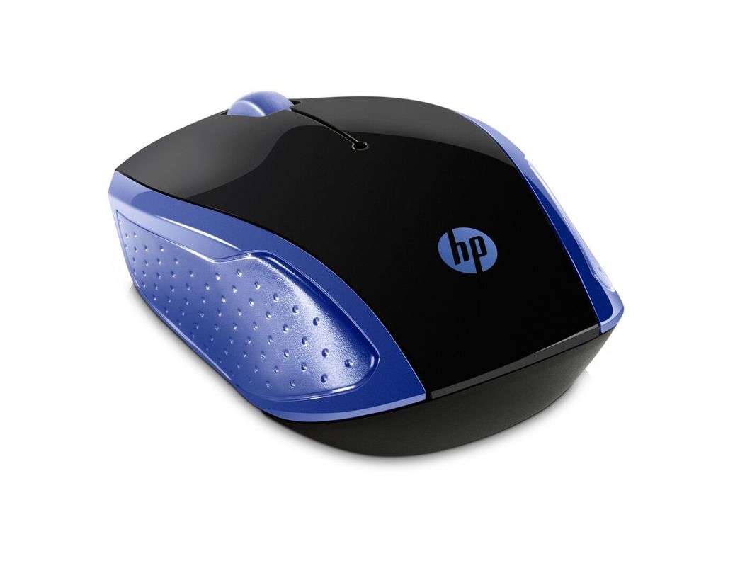 Mouse HP 200 Inalámbrico Azul-1