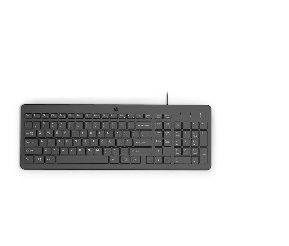 Teclado HP 150 con cable (664R5AA)-0