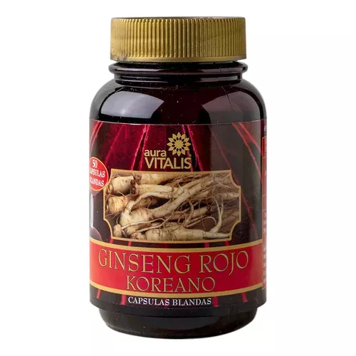 Ginseng Rojo Koreano 50 capsulas AURA VITALIS
