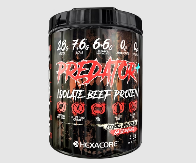 Predator Isolate Beef Protein 4.8Lbs Chocolate HEXACORE