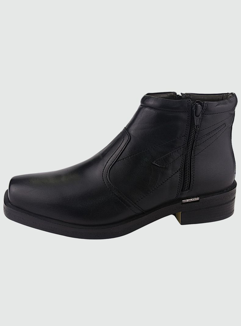 Bota Ferracini Hombre 6674 Negro Casual-0