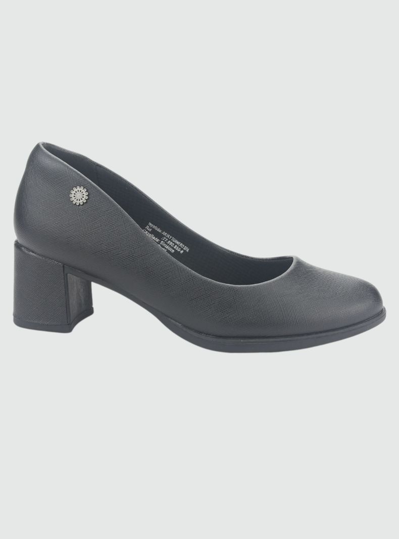 Zapato Chalada Mujer Fita-1 Negro Casual-0