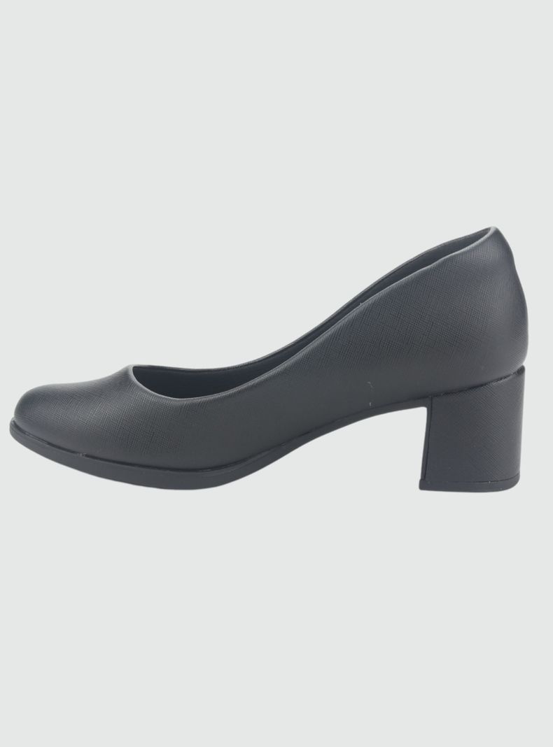 Zapato Chalada Mujer Fita-1 Negro Casual-1