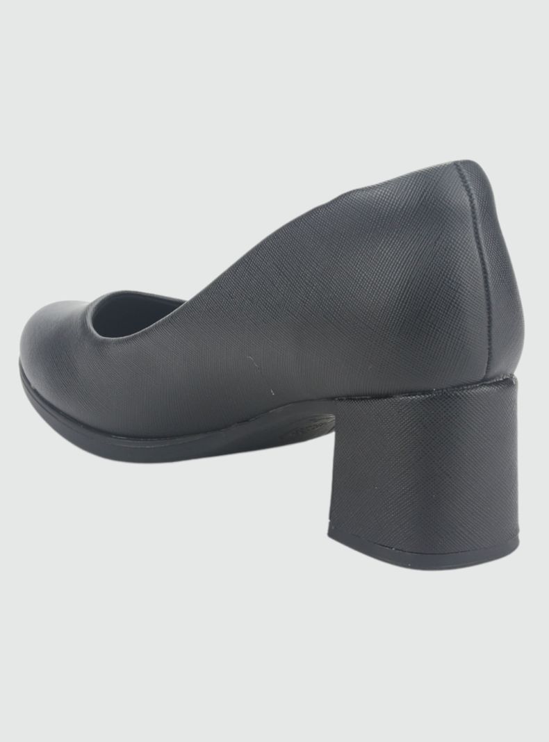 Zapato Chalada Mujer Fita-1 Negro Casual-3