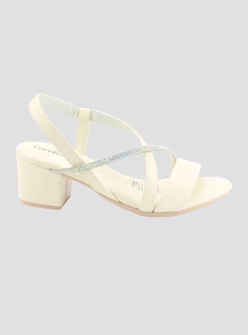Sandalia Comfortflex Mujer 2457404 Nude Casual-0