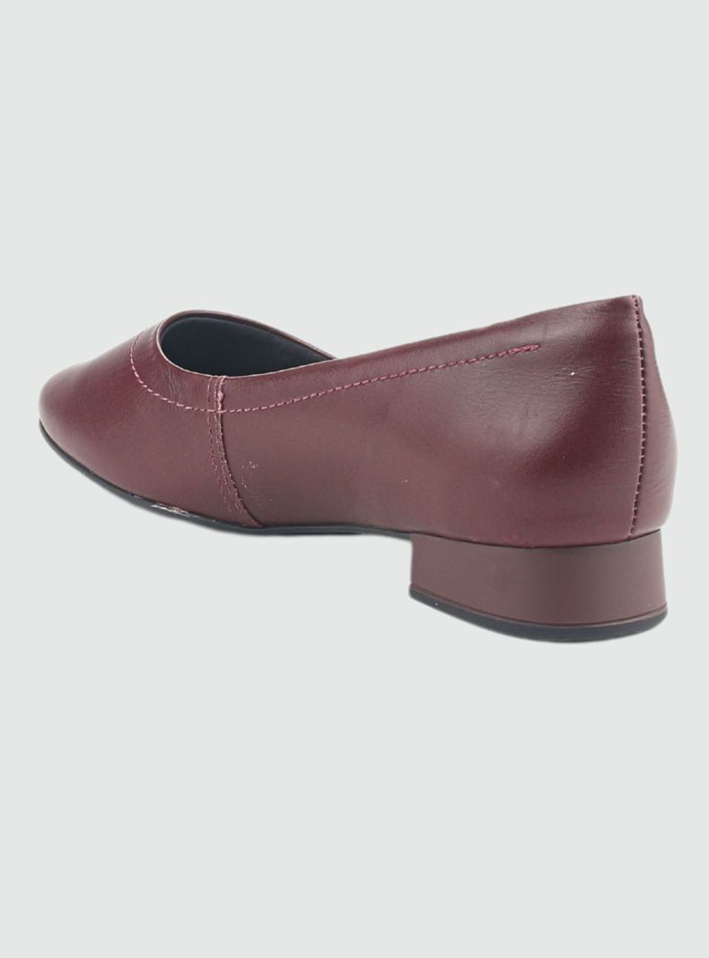 Ballerina Comfortflex Mujer 2482301 Rojo Casual-3