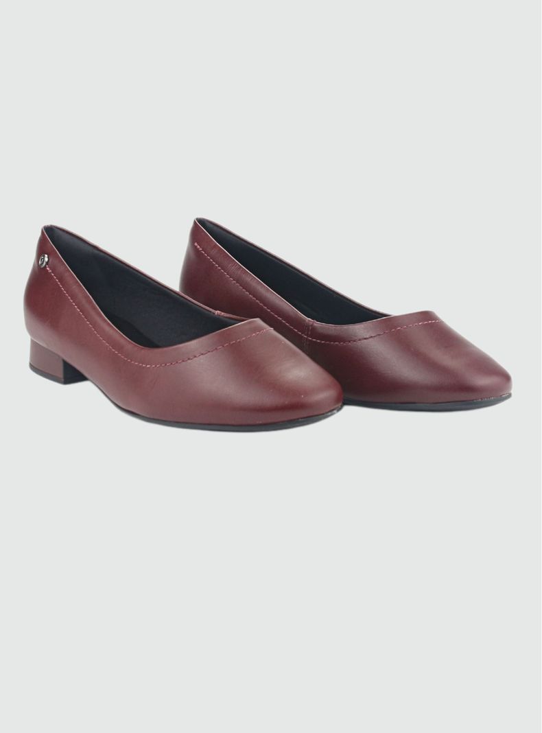 Ballerina Comfortflex Mujer 2482301 Rojo Casual-4