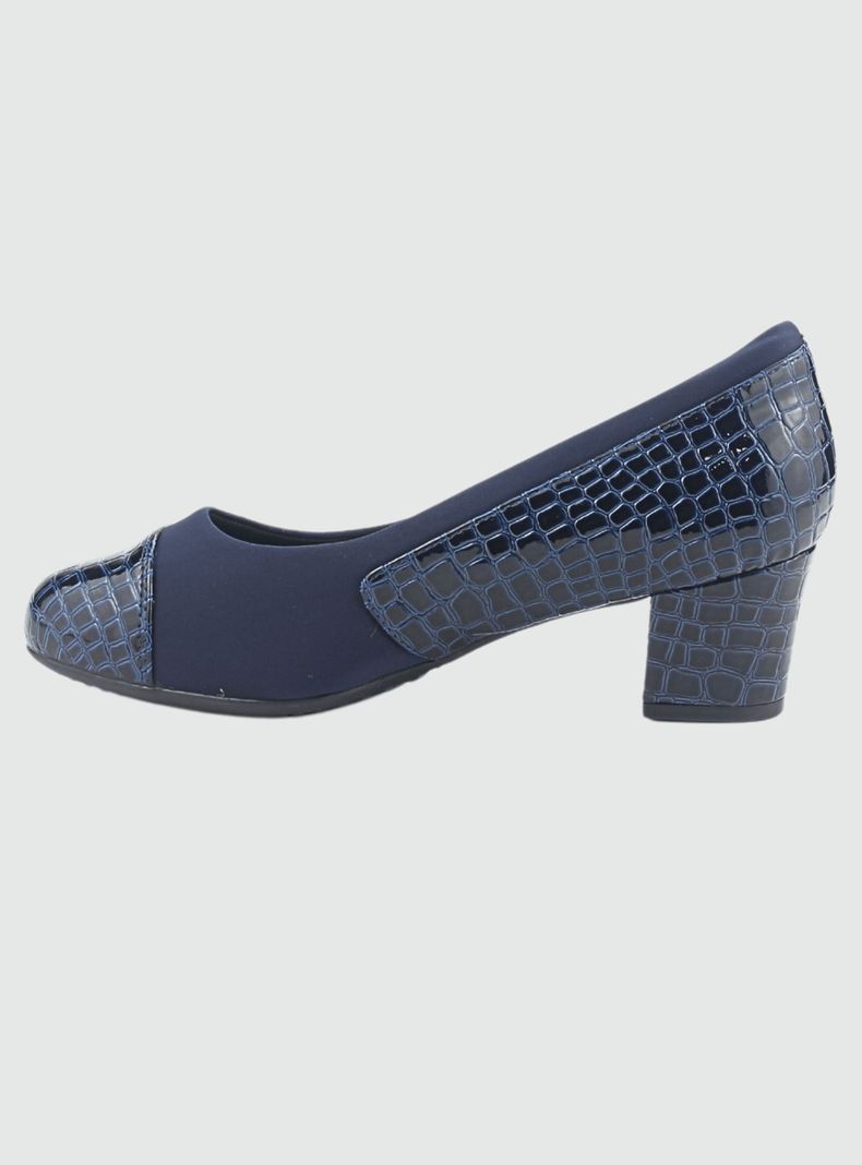 Zapato Chalada Mujer Flexi-15 Azul Marino Casual-1