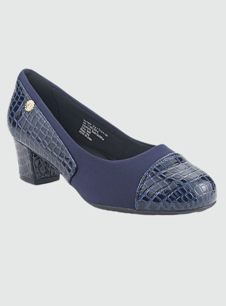 Zapato Chalada Mujer Flexi-15 Azul Marino Casual-2