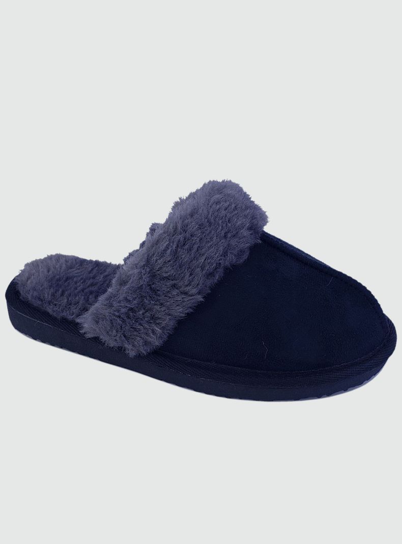 Pantufla Chalada Mujer Slipper-2 Negro Comfort-0