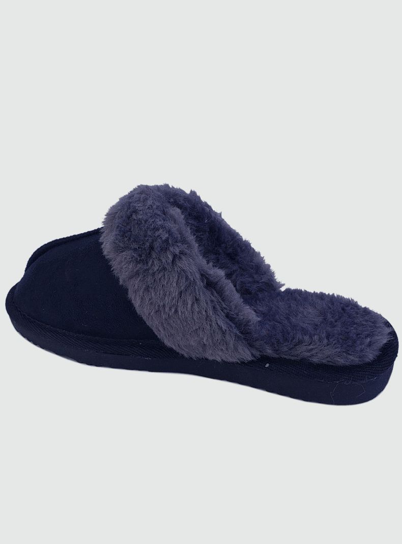 Pantufla Chalada Mujer Slipper-2 Negro Comfort-1