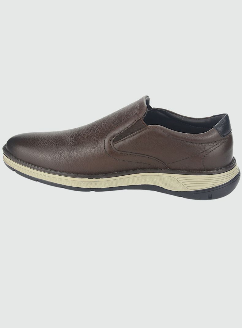 Zapato Ferracini Fluence Hombre 5545-559 D Tabaco Casual-1