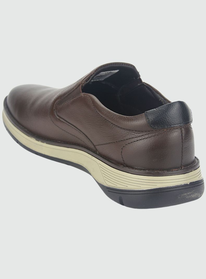 Zapato Ferracini Fluence Hombre 5545-559 D Tabaco Casual-3