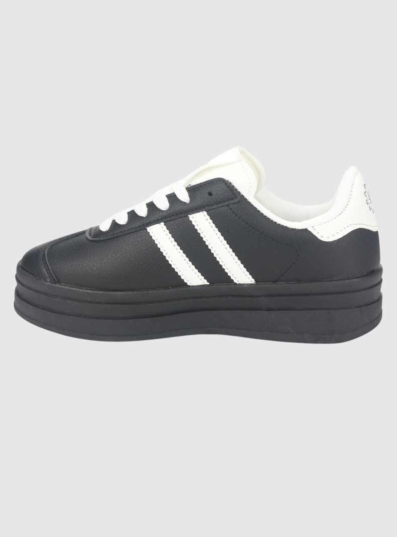 Zapatilla Chalada Mujer Andy-10 Negro Casual-1