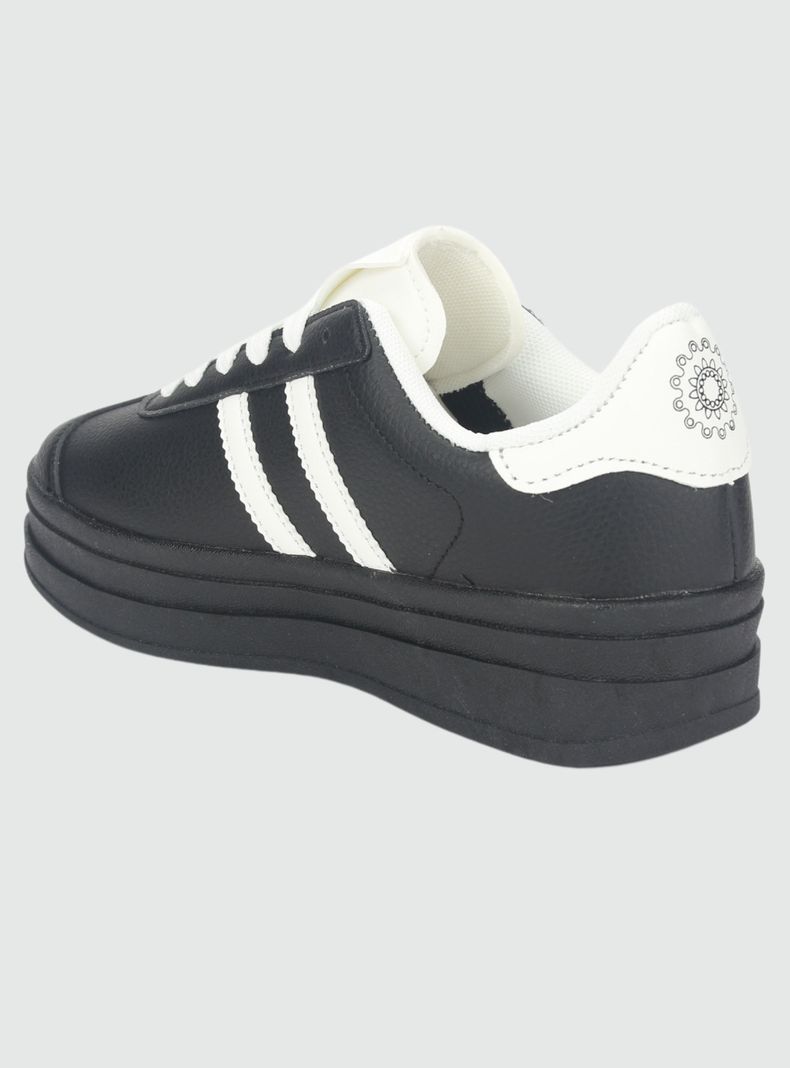 Zapatilla Chalada Mujer Andy-10 Negro Casual-3