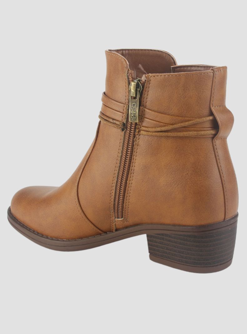 Botin Chalada Mujer Trosi-1 Café Casual-3