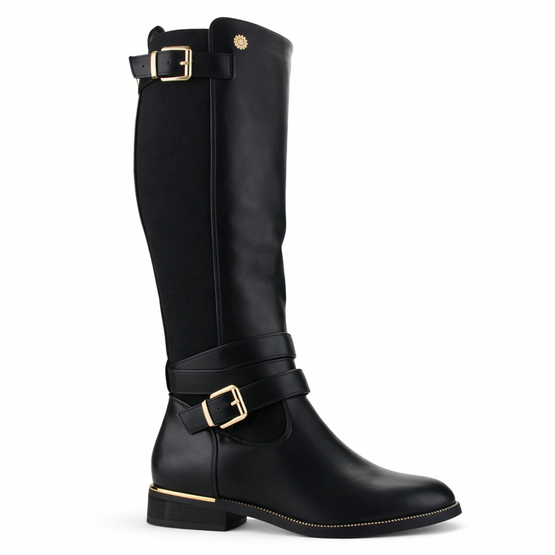Bota Negro Mujer Casual Chalada Trafun 35