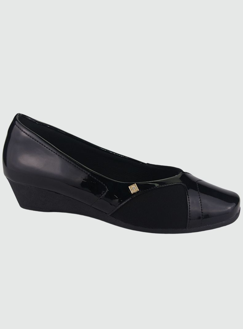 Zapato Chalada Mujer Coles-1 Negro Casual-0