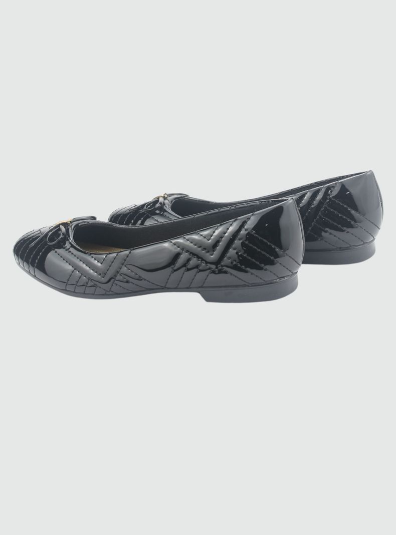 Zapato Chalada Mujer Nazzer-3 Negro Casual-4