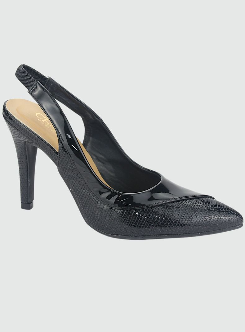 Zapato Chalada Mujer Clora-61 Negro Casual-0