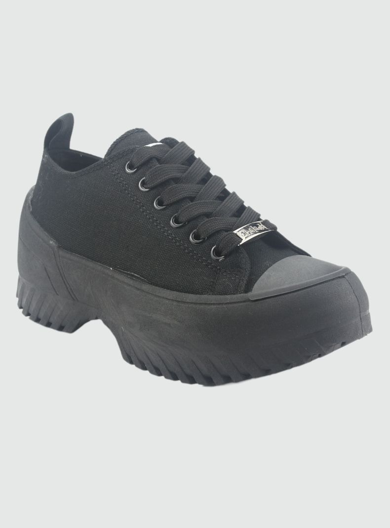 Zapatilla Chalada Mujer Bistro-5 Negro Negro Urbano-2