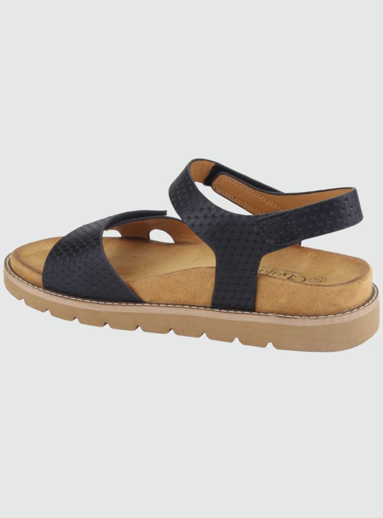 Sandalia Chalada Mujer Brick-21 Negro Moda-1