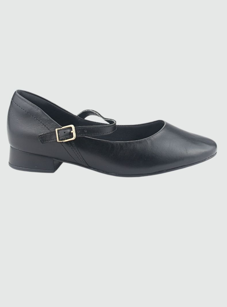 Ballerina Comfortflex Mujer 2482302 Negro Casual-0