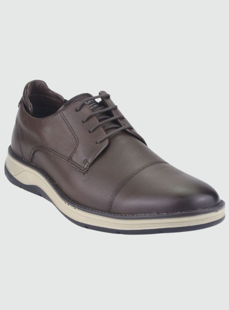 Botin Ferracini Hombre Fluence 5541 Café Casual-2