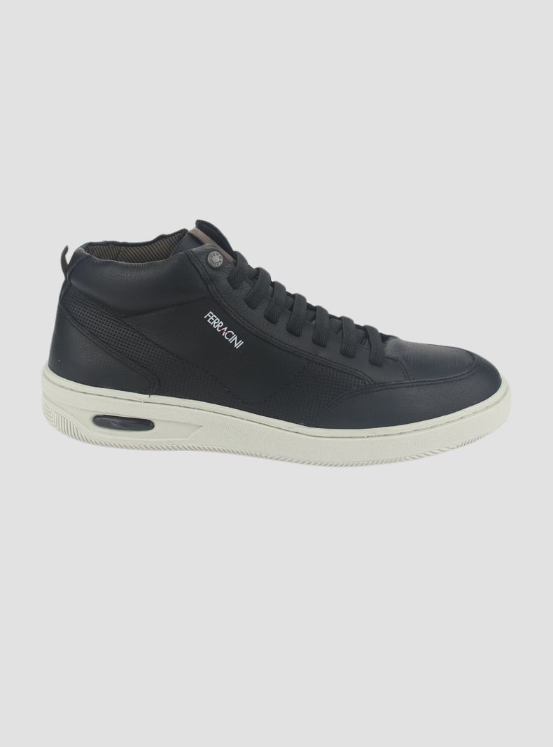 Zapatilla Ferracini Hombre 2632 Negro Casual-0