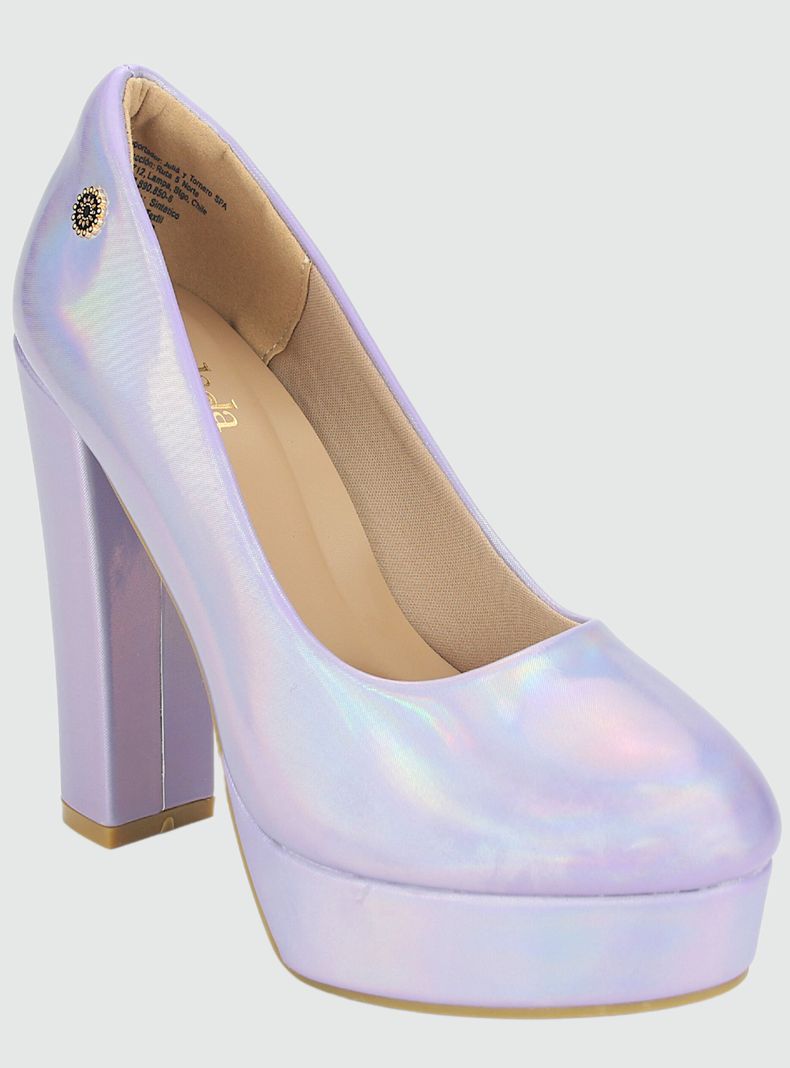 Zapato Chalada Mujer Fetiche-1 Lila Casual-2