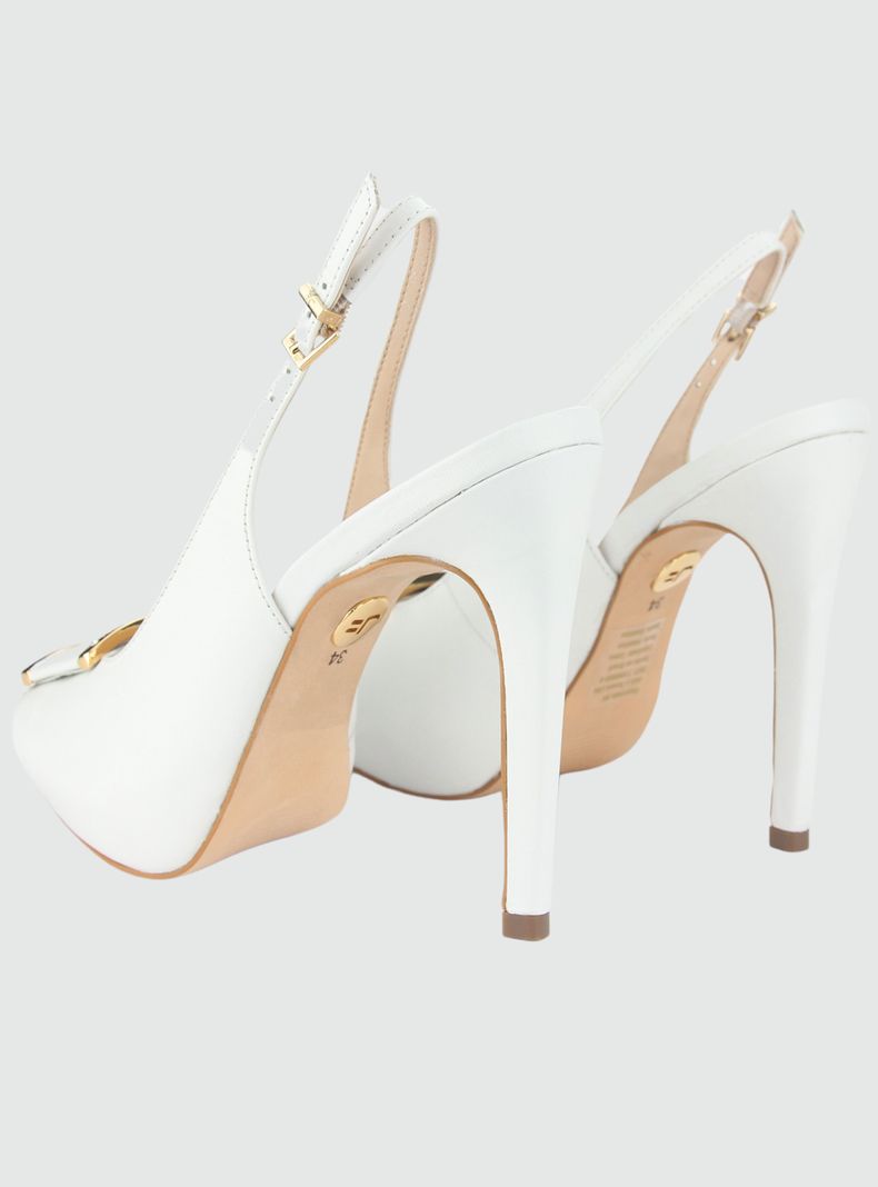 Zapato Jorge Bischoff Mujer J13983018 Blanco Casual-5