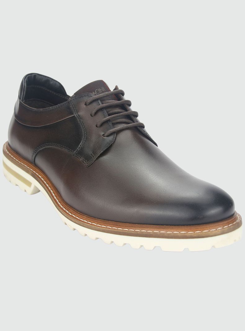 Zapato Ferracini Cincy Hombre 3404 F Tabaco Casual-2