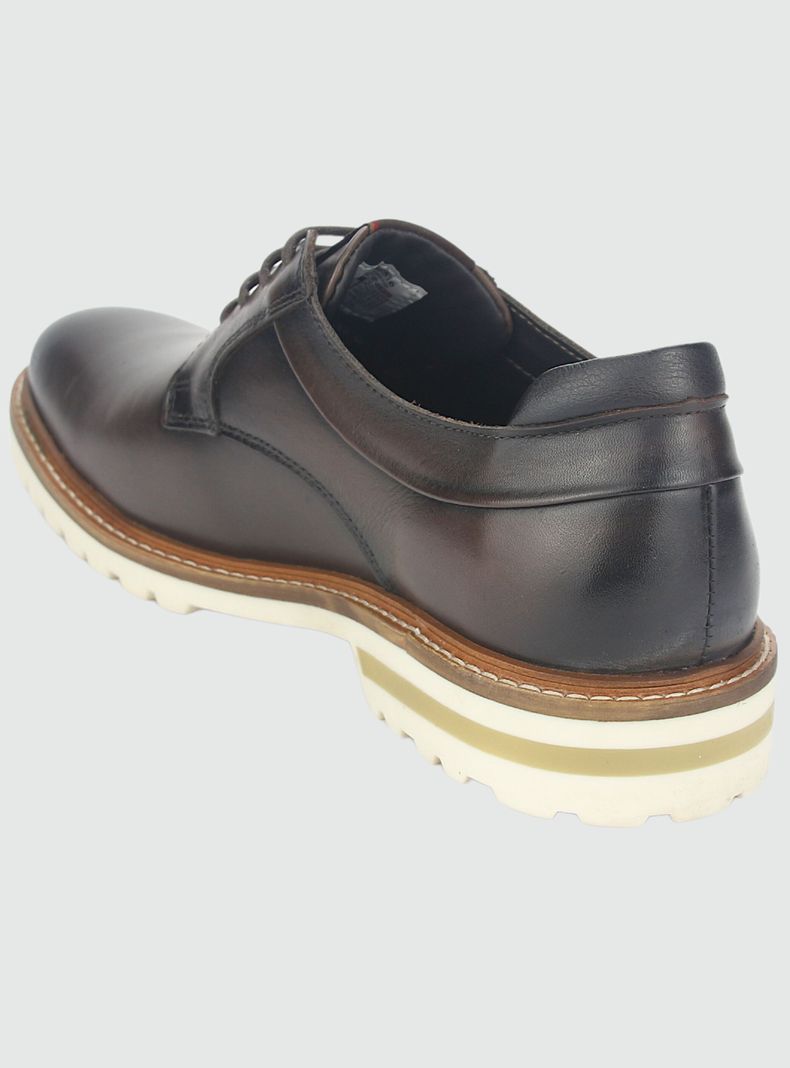 Zapato Ferracini Cincy Hombre 3404 F Tabaco Casual-3